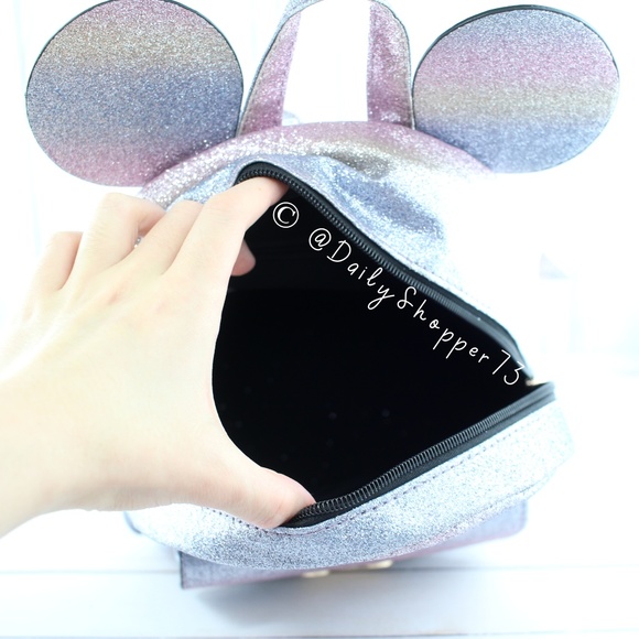 *Restocked* Rainbow Glitter Mickey Mouse Backpack - Picture 6 of 7